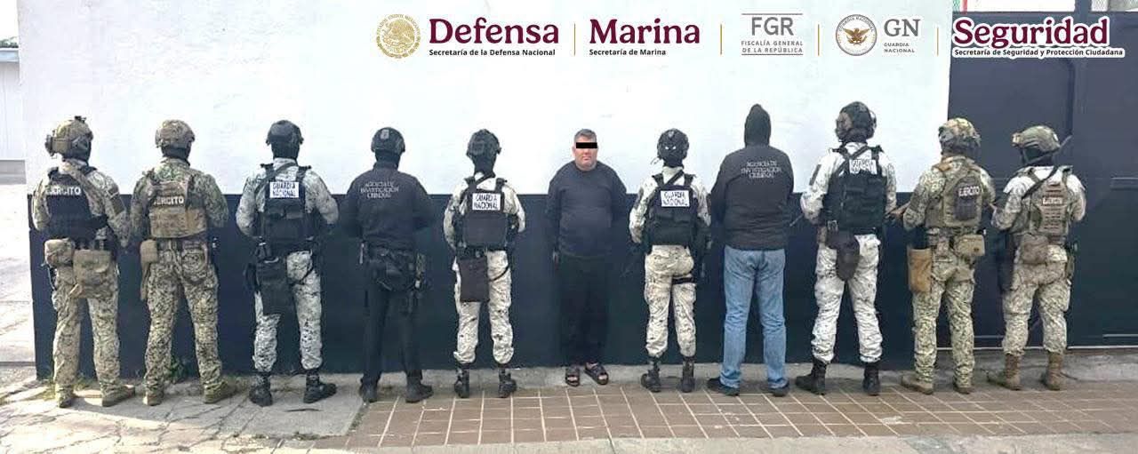 Detienen en Nayarit a operador financiero del CJNG en operativo coordinado federal