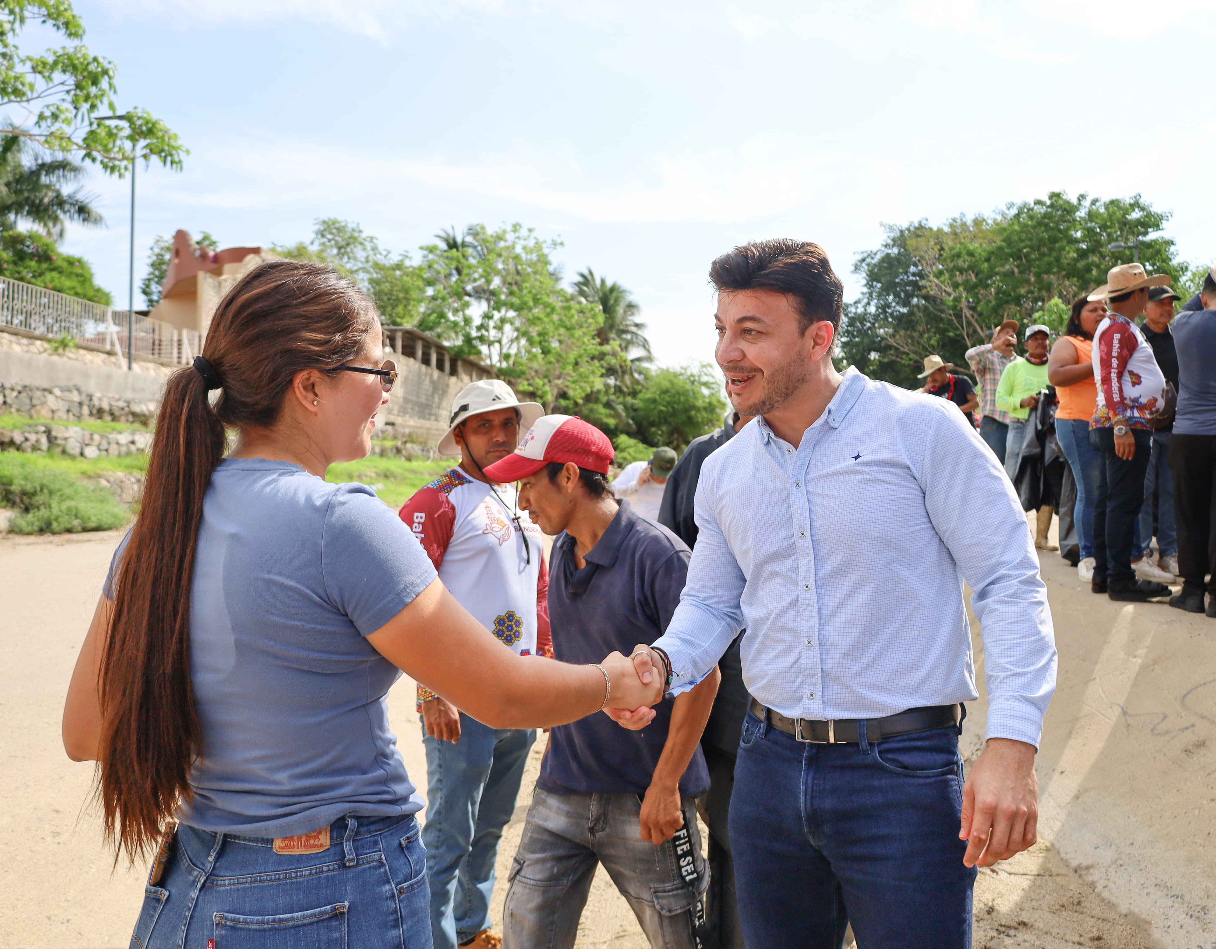 Gobierno de Bahía de Banderas realizó una nueva jornada del Limpiatón en el Arroyo del Indio de Bucerías