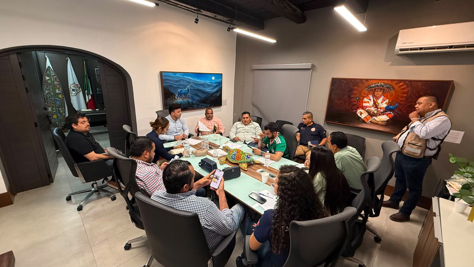 Gobierno de Bahía de Banderas refuerza coordinación operativa para atender la temporada de lluvias