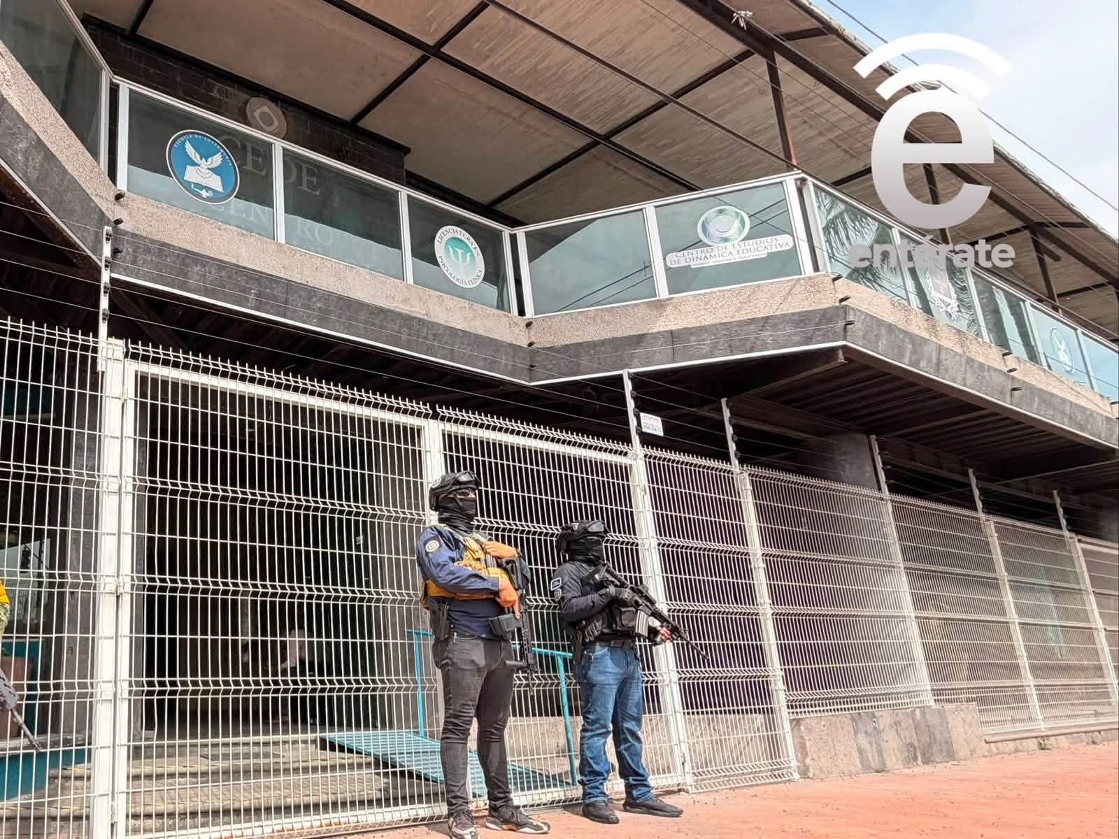 Buscan documentación importante; catean el centro universitario en Tepic